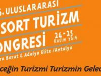 6. Uluslararası Resort Turizm Kongresi başlıyor