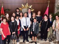 Misbah Demircan’a yazarlardan ziyaret