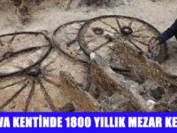 1800 YILLIK SAVAŞ ARABASI BULUNDU