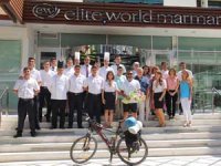 İstanbul’dan Marmaris’e turizme destek için pedal çevirdi 