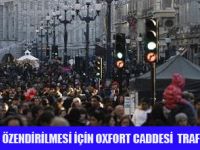 OXFORT CADDESİ TRAFİĞE KAPANDI