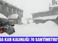 ULUDAĞ BAYAZA BÜRÜNDÜ
