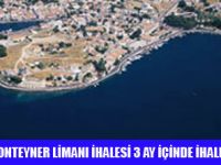 YENİ LİMAN İHALESİ