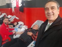 Prof Faik Somer Spor Lisesi’nde Kızılay'a kan bağışı