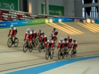 Pist bisikletinde geleceğin şampiyonları yetişecek