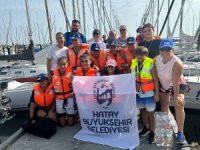 Hatay Sörf Merkezi’nden dokuz genç sporcu Almanya Kiel’e gitti