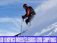 KAYAK ŞAMPİYONASI BİTLİS'TE YAPILDI