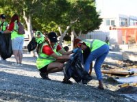 2.5 Saatte 350 Kilogram Atık Toplandı