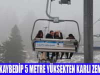 TELESİYEJDEN 5 METRE ZEMİNE DÜŞTÜ