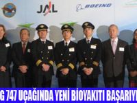 BOEİNG 747'DE  BİOYAKIT DENENDİ