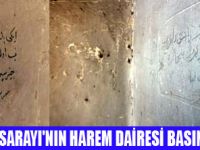 SARAY DUVARINDA CARİYELERİN YAZISI
