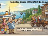 İstanbul’da Turist Olmak Karikatür Sergisi Büyükada’da Açılıyor