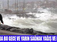 İSTANBUL'DA LODOS ALARMI