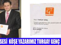 TURGAY GENÇ'E ÖDÜL