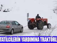 ABANT'A KAR YAĞDI