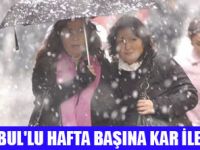 İSTANBUL'DA KAR ZAMANI