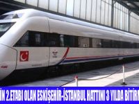 YHT, 3 YIL SONRA İSTANBUL'A GELECEK