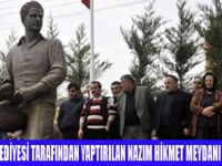 NAZIM HİKMET MEYDANI AÇILDI