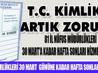 TC KİMLİK NUMARASIZ GİTMEYİN