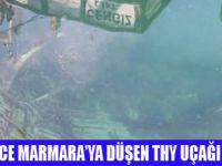 THYNİN DÜŞEN UÇAĞI AĞLARA TAKILDI