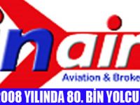 INAİRIN HEDEFİ 100 BİN KOLTUK