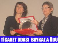 FETHİYE TİCARET ODASINDAN ÖDÜL