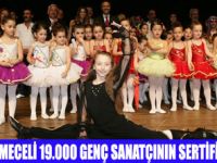 GENÇLERİN  SERTİFİKASI BAŞKANDAN