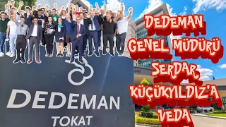 Dedeman Tokat Hotel Genel Müdürü Serdar Küçükyıldız’a Veda