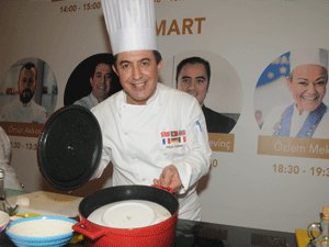 Şef Fikret Özdemir "Sıfır Atık Yemek" projesine destek verdi